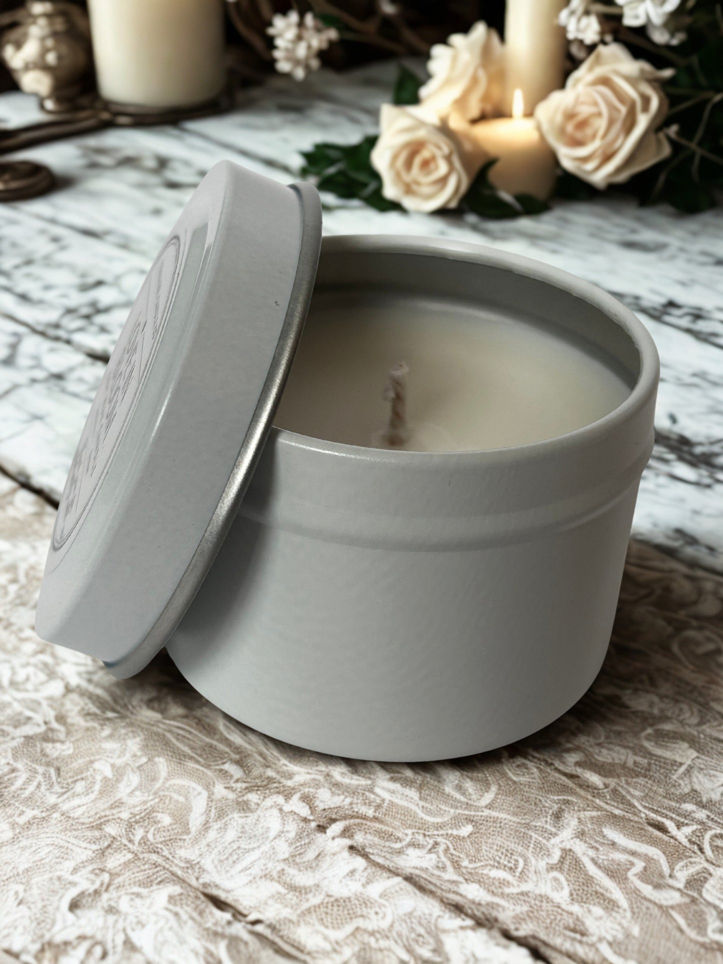 4 oz. Candle Tin - Customised Favors