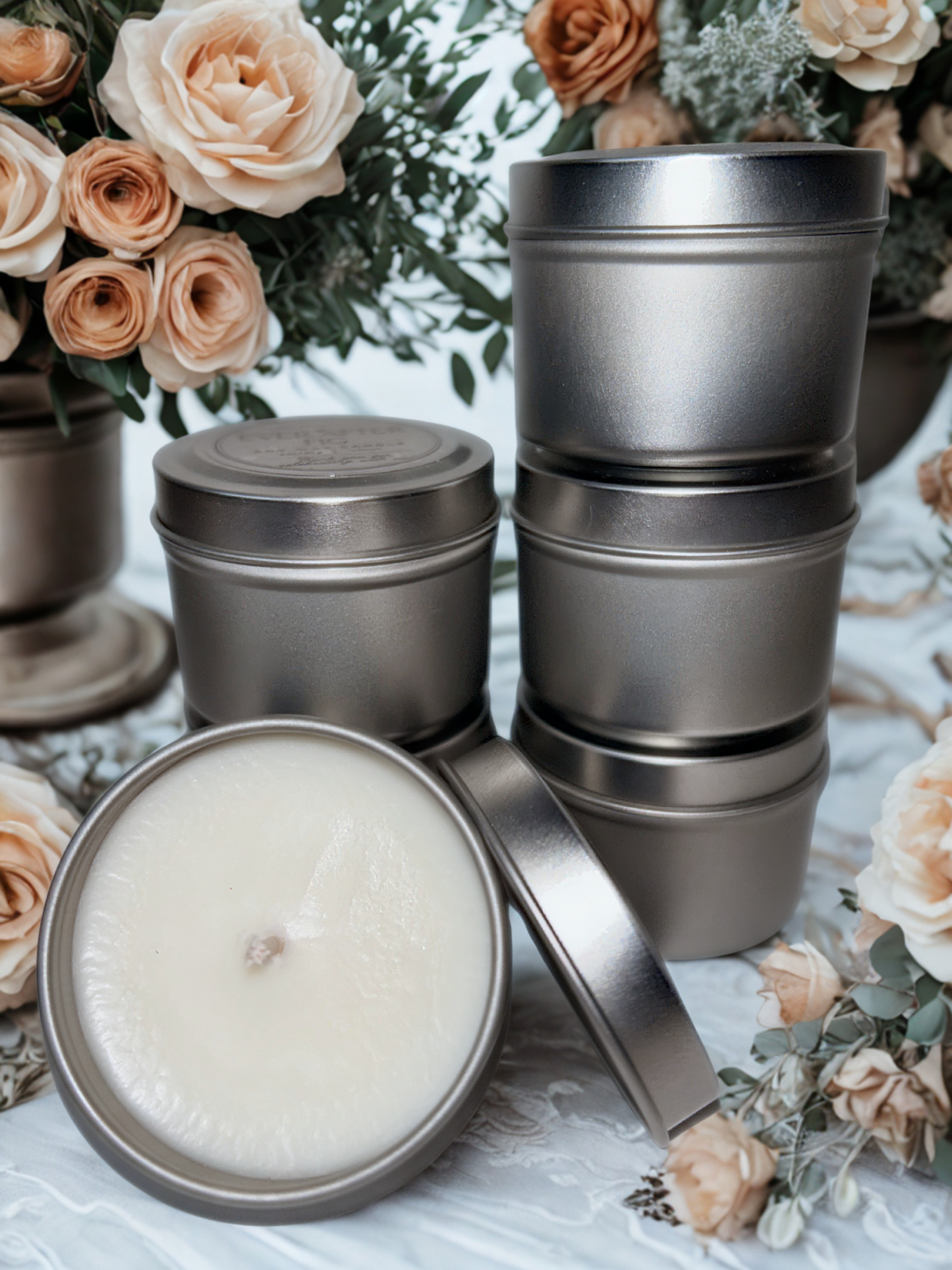 4 oz. Candle Tin - Customised Favors