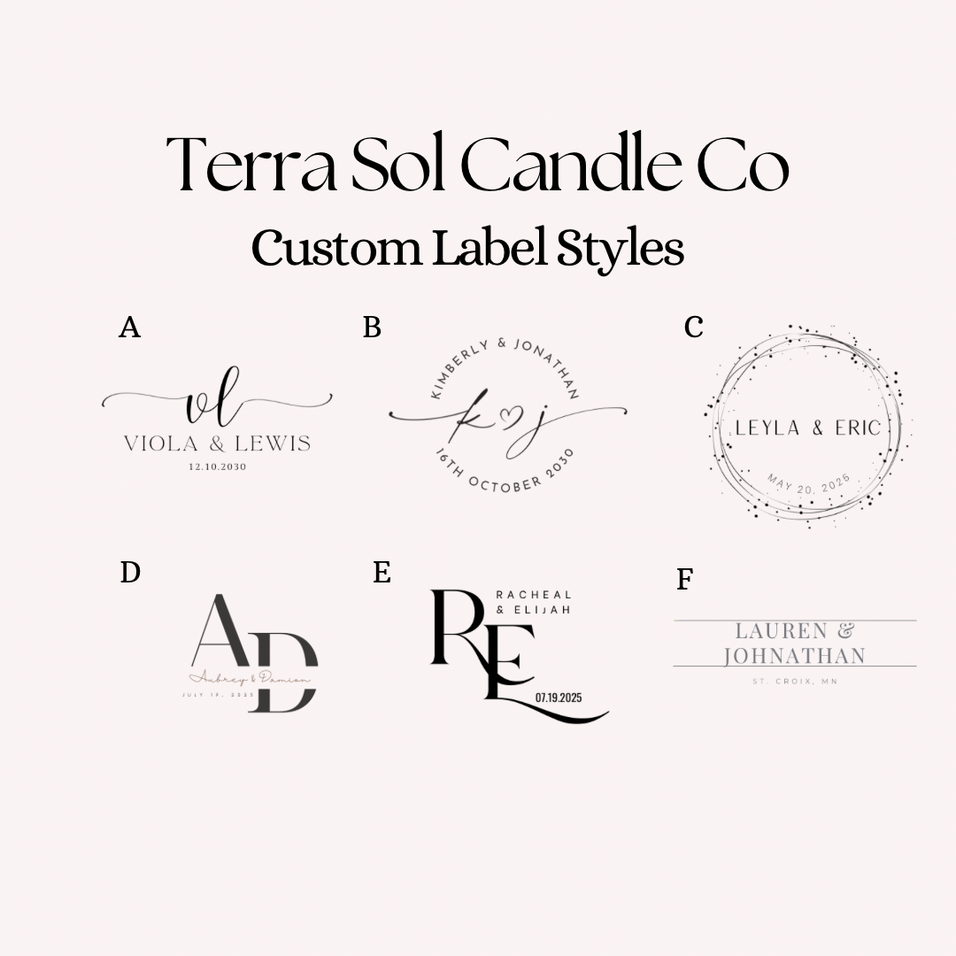 4 oz. Candle Tin - Customised Favors